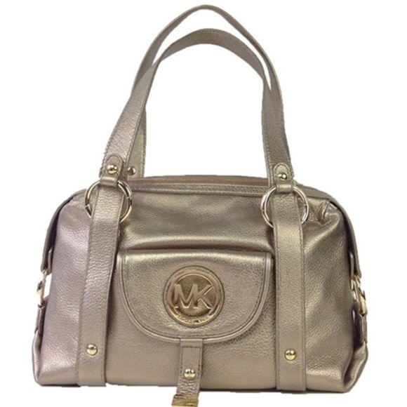 Michael Kors Handbags - NWT Michael Kors Fulton Leather Satchel